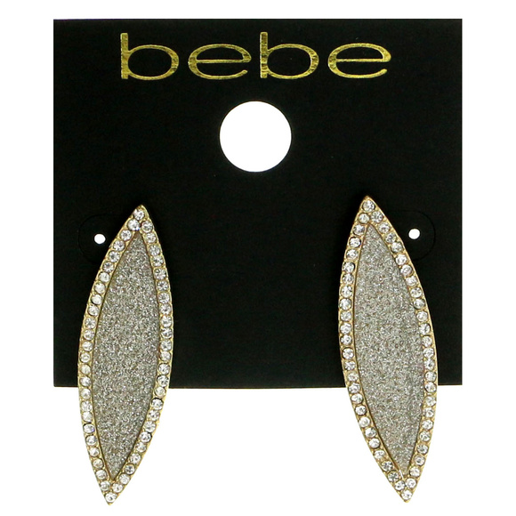 bebe Jewelry - bebe gold with sparkle crystal NWT bbe13